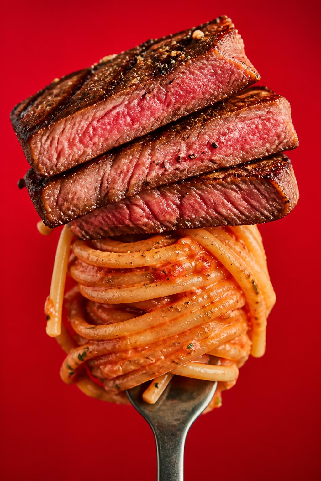 Steak Pasghetti